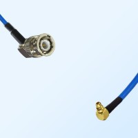 MMCX Male R/A - BNC Male R/A Semi-Flexible Cable Assemblies