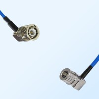 QMA Male R/A - BNC Male R/A Semi-Flexible Cable Assemblies