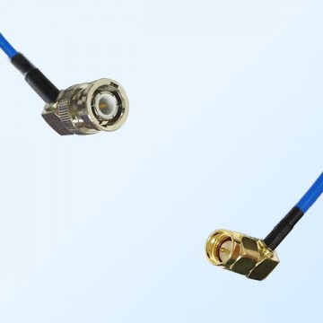 SMA Male R/A - BNC Male R/A Semi-Flexible Cable Assemblies