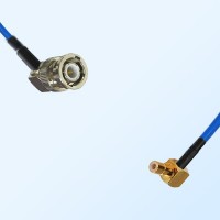 SMB Male R/A - BNC Male R/A Semi-Flexible Cable Assemblies