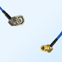 SMB Female R/A - BNC Male R/A Semi-Flexible Cable Assemblies