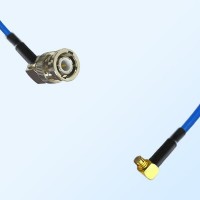 SMP Female R/A - BNC Male R/A Semi-Flexible Cable Assemblies