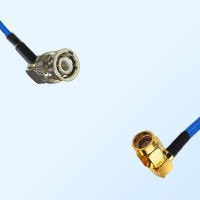 SSMA Male R/A - BNC Male R/A Semi-Flexible Cable Assemblies