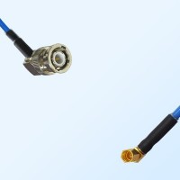 SSMC Female R/A - BNC Male R/A Semi-Flexible Cable Assemblies