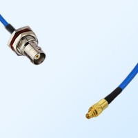 MMCX Male - BNC Bulkhead Female with O-Ring Semi-Flexible Cable