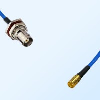 SMP Male - BNC Bulkhead Female with O-Ring Semi-Flexible Cable
