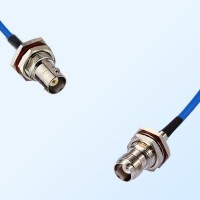 TNC O-Ring Bulkhead Female - BNC Bulkhead Female Semi-Flexible Cable