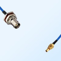 SBMA Bulkhead Male - BNC O-Ring Bulkhead Female Semi-Flexible Cable