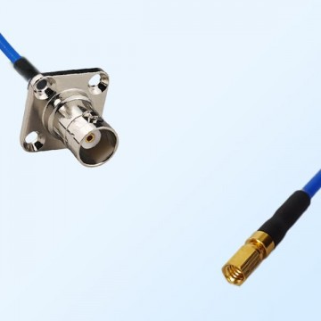 SSMC Female - BNC Female 4 Hole Semi-Flexible Cable Assemblies