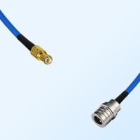 QMA Male - MCX Male Semi-Flexible Cable Assemblies