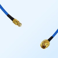 SMA Male - MCX Male Semi-Flexible Cable Assemblies