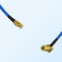 SMB Female Right Angle - MCX Male Semi-Flexible Cable Assemblies
