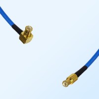 MCX Male Right Angle - MCX Male Semi-Flexible Cable Assemblies