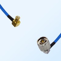 N Male R/A - MCX Male R/A Semi-Flexible Cable Assemblies