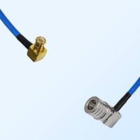 QMA Male R/A - MCX Male R/A Semi-Flexible Cable Assemblies