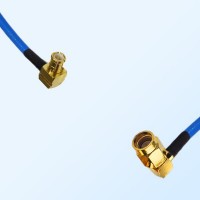 SSMA Male R/A - MCX Male R/A Semi-Flexible Cable Assemblies