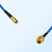 SMA Male - MCX Female Semi-Flexible Cable Assemblies