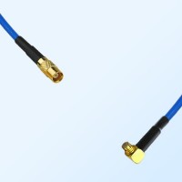 SMP Female Right Angle - MCX Female Semi-Flexible Cable Assemblies