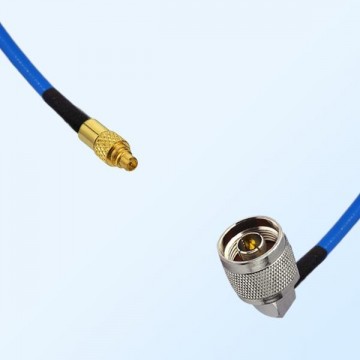 N Male Right Angle - MMCX Male Semi-Flexible Cable Assemblies