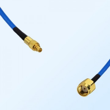 RP SMA Male - MMCX Male Semi-Flexible Cable Assemblies