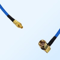 RP SMA Male Right Angle - MMCX Male Semi-Flexible Cable Assemblies