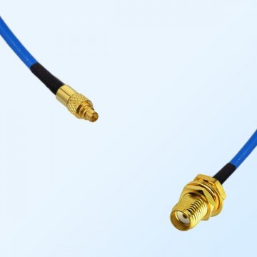 SMA Bulkhead Female - MMCX Male Semi-Flexible Cable Assemblies