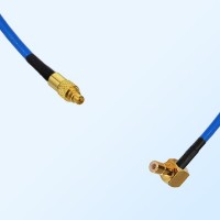 SMB Male Right Angle - MMCX Male Semi-Flexible Cable Assemblies