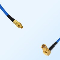 SMC Female Right Angle - MMCX Male Semi-Flexible Cable Assemblies