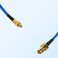 SSMA Female - MMCX Male Semi-Flexible Cable Assemblies