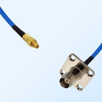 TNC Female 4 Hole - MMCX Male Semi-Flexible Cable Assemblies