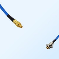 SBMA Female 2 Hole - MMCX Male Semi-Flexible Cable Assemblies