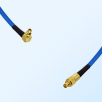 MMCX Male Right Angle - MMCX Male Semi-Flexible Cable Assemblies