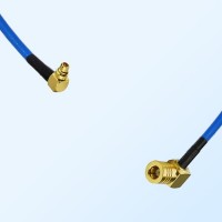SMB Female R/A - MMCX Male R/A Semi-Flexible Cable Assemblies