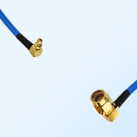 SSMA Male R/A - MMCX Male R/A Semi-Flexible Cable Assemblies