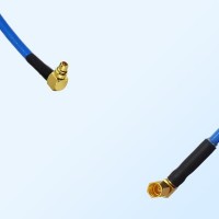 SSMC Female R/A - MMCX Male R/A Semi-Flexible Cable Assemblies