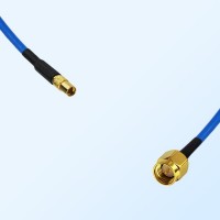 SMA Male - MMCX Female Semi-Flexible Cable Assemblies