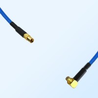 SMP Female Right Angle - MMCX Female Semi-Flexible Cable Assemblies