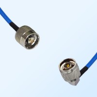 N Male - N Male Right Angle Semi-Flexible Cable Assemblies