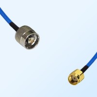 RP SMA Male - N Male Semi-Flexible Cable Assemblies
