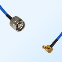 SMB Male Right Angle - N Male Semi-Flexible Cable Assemblies