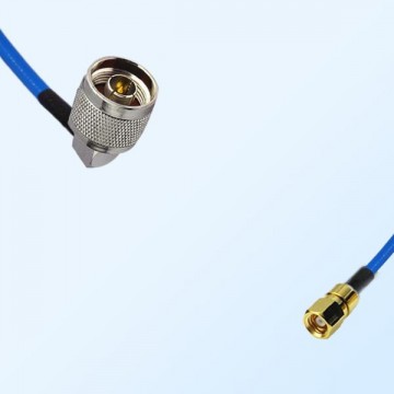 SMC Female - N Male Right Angle Semi-Flexible Cable Assemblies