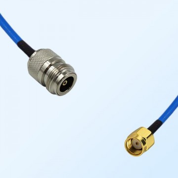 RP SMA Male - N Female Semi-Flexible Cable Assemblies