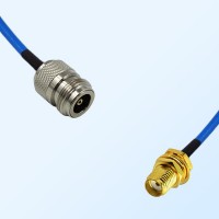 SMA Bulkhead Female - N Female Semi-Flexible Cable Assemblies