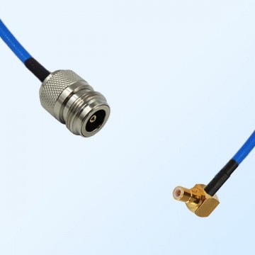SMB Male Right Angle - N Female Semi-Flexible Cable Assemblies
