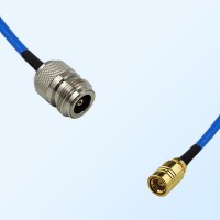 SMB Female - N Female Semi-Flexible Cable Assemblies
