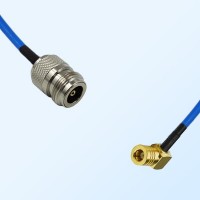SMB Female Right Angle - N Female Semi-Flexible Cable Assemblies