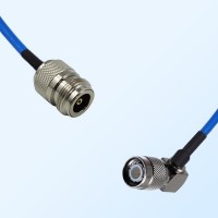 TNC Male Right Angle - N Female Semi-Flexible Cable Assemblies