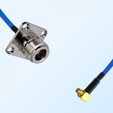 SMP Female R/A - N Female 4 Hole Semi-Flexible Cable Assemblies