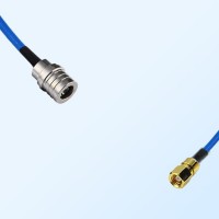 SMC Female - QMA Male Semi-Flexible Cable Assemblies