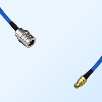 SMP Female - QMA Male Semi-Flexible Cable Assemblies